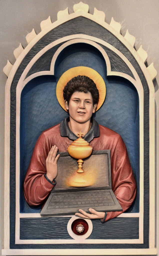 covent garden, corpus christi catholic church, carlo acutis memorial