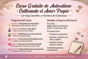 Ciencia y Bienestar: Alejandra Quiñonez lanza iniciativa gratuita para fortalecer la salud mental de la comunidad