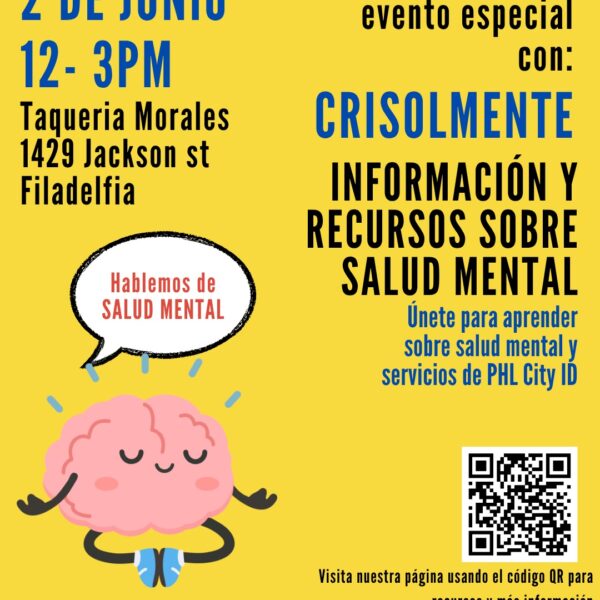Crisol, se ofrecerán charlas educativas en español sobre la prevención y el manejo de la ansiedad, la depresión y las respuestas al trauma, facilitando canalizaciones directas a clínicas de salud mental.
