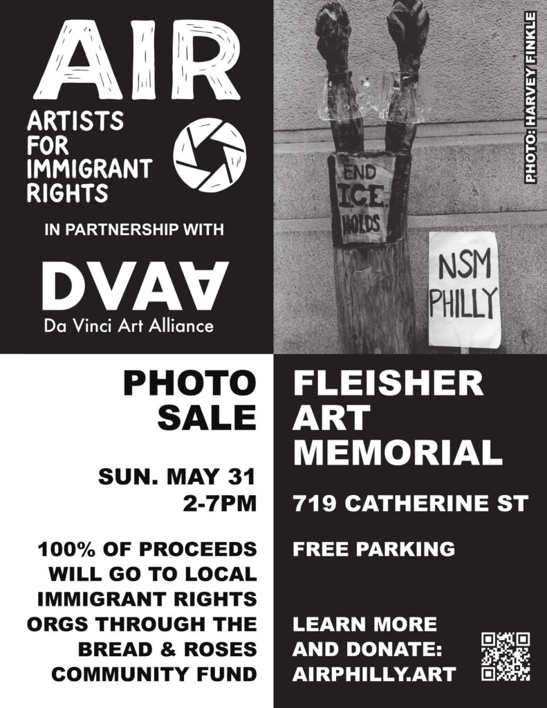 Fotógrafos de Filadelfia unen su arte en el Fleisher Art Memorial para defender los derechos de los inmigrantes