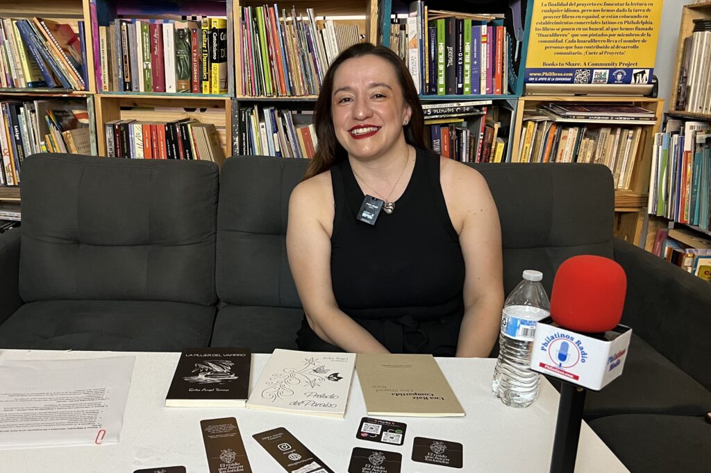 Érika Ángel Tamayo: letras y migración en Feria del Libro de Filadelfia (68 caracteres)