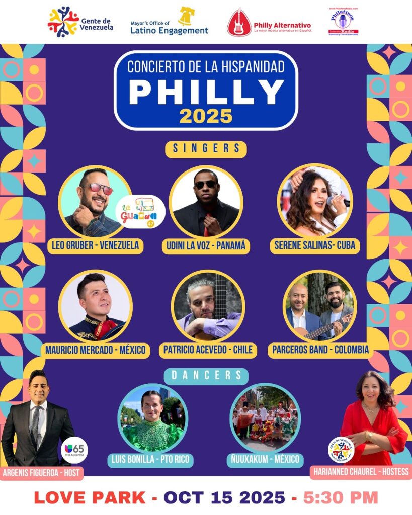 ¡El Gran Cierre del Mes de la Herencia Hispana con un Concierto Vibrante en LOVE Park!