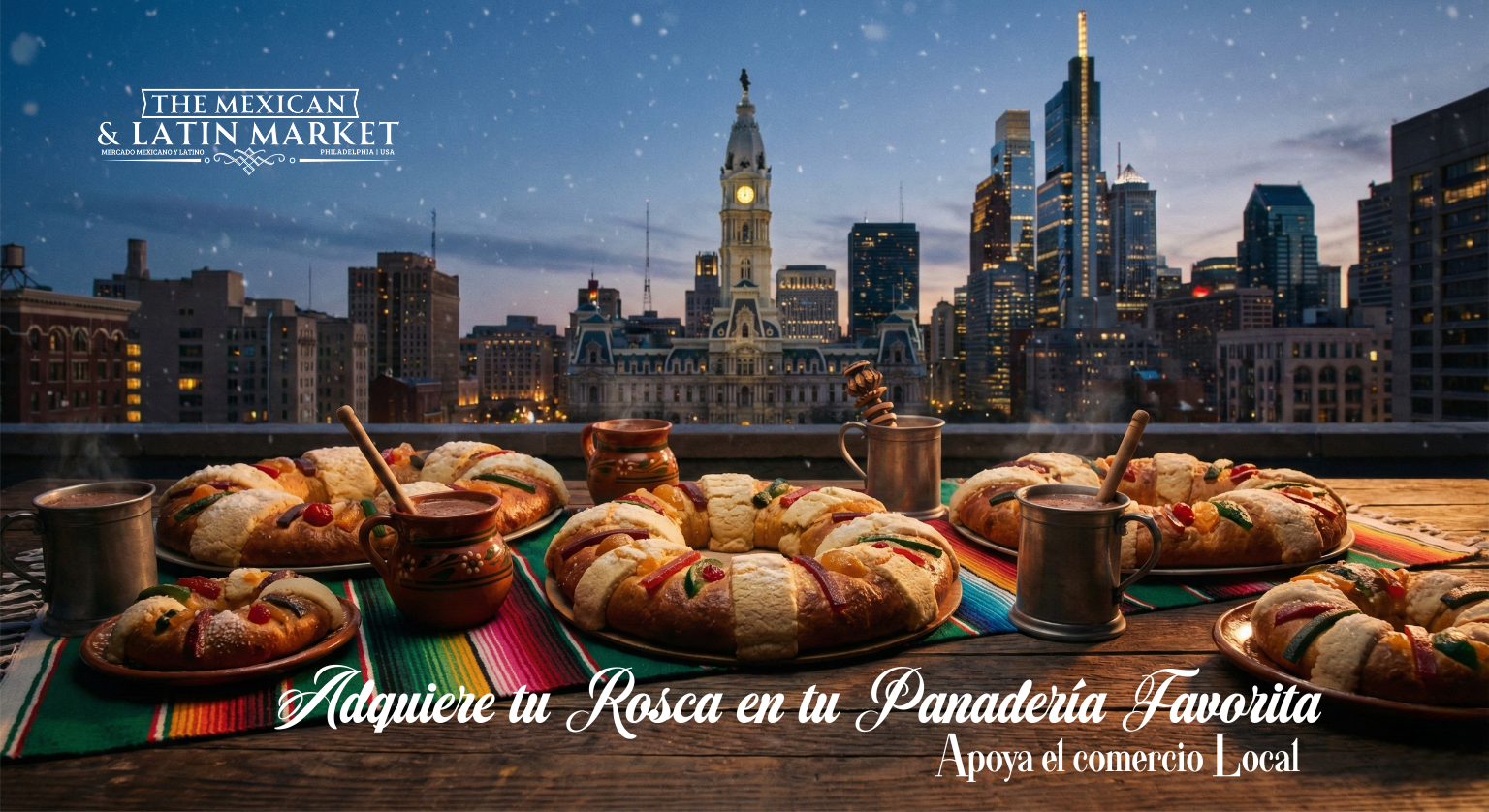 La Rosca de Reyes, del Corazón de México a las Calles de Filadelfia