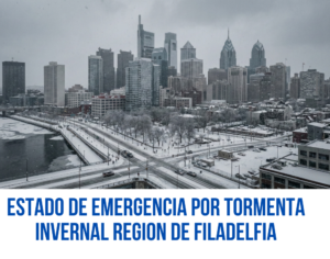 Estado de Emergencia por Tormenta Invernal