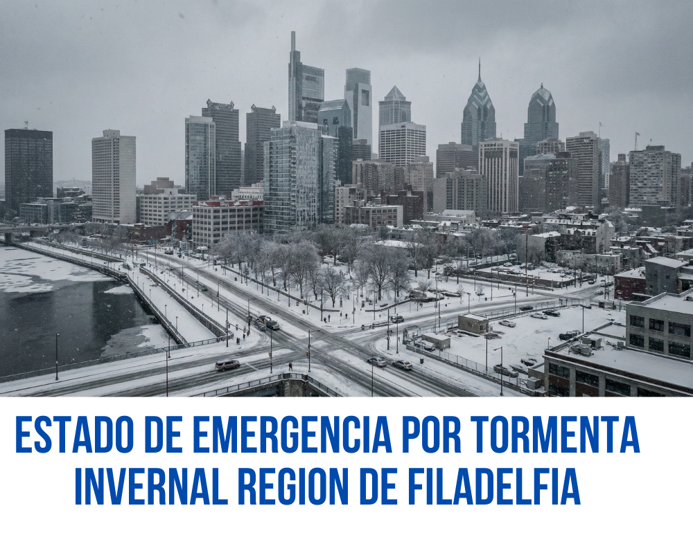 Estado de Emergencia por Tormenta Invernal