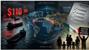 México: La presidenta Claudia Sheinbaum cuestionó el reciente informe de la ONU sobre desapariciones forzadas, defendiendo los avances de su gestión frente a las persistentes demandas de justicia de los familiares. En temas ambientales, la acelerada entrega de agua a EE. UU. agrava la sequía en el norte del país.