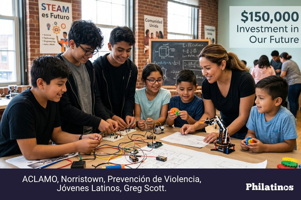 ACLAMO, Norristown, Prevención de Violencia, Jóvenes Latinos, Greg Scott.