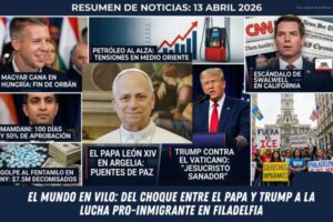 El Mundo en Vilo: Del Choque entre el Papa y Trump a la Lucha Pro-Inmigrante en Filadelfia