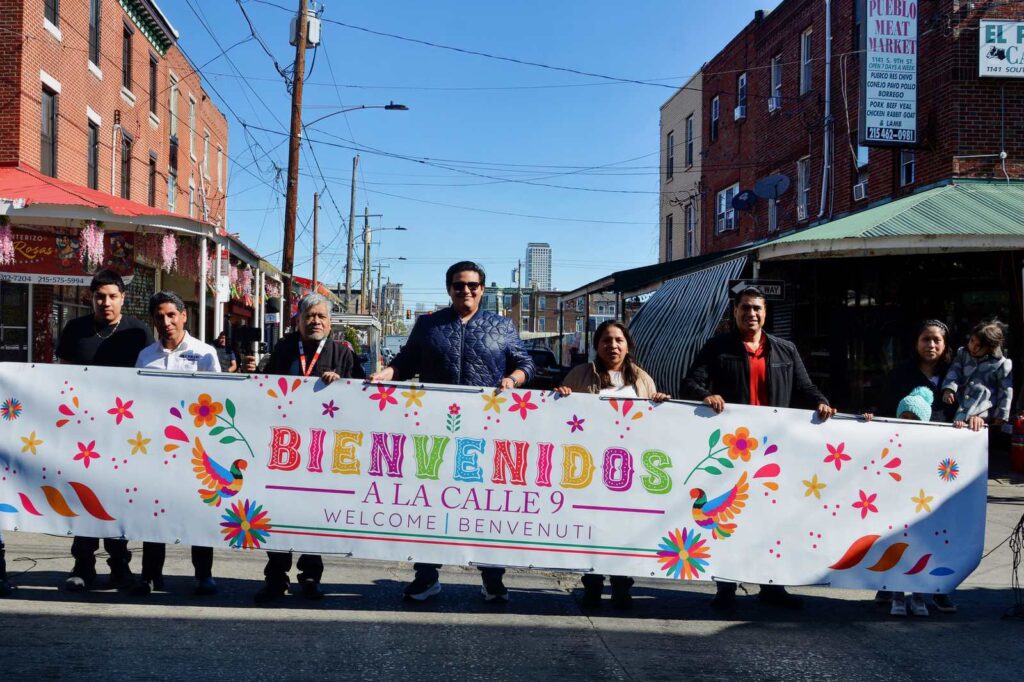 El Corazón de México en Filadelfia: La Calle 9, renueva su banner. Recibe carta Gobernador de Pensilvania 