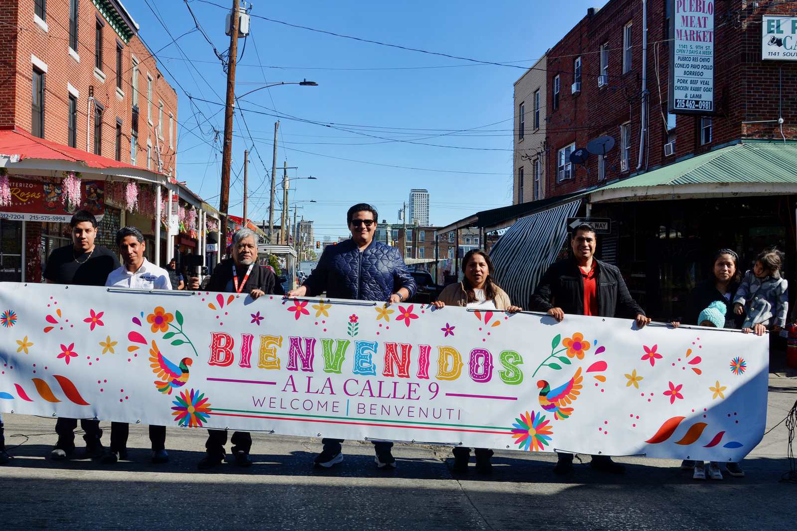 El Corazón de México en Filadelfia: La Calle 9, renueva su banner. Recibe carta Gobernador de Pensilvania 