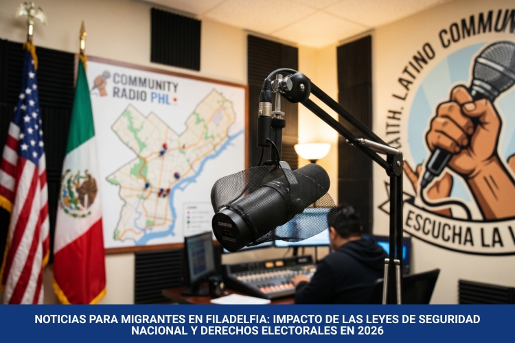 Noticias para migrantes en Filadelfia: Impacto de las leyes de seguridad nacional y derechos electorales en 2026