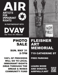 Fotógrafos de Filadelfia unen su arte en el Fleisher Art Memorial para defender los derechos de los inmigrantes