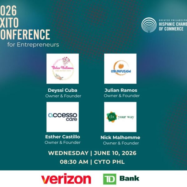 ¡El motor de nuestra comunidad! Empresarios latinos de Filadelfia van por capital en vivo e innovación tecnológica.