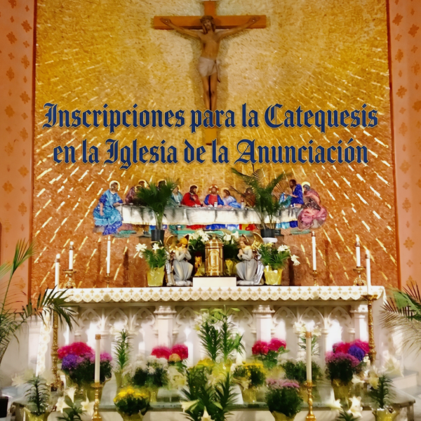 Parroquia de la Anunciación anuncia inscripciones para formación infanti