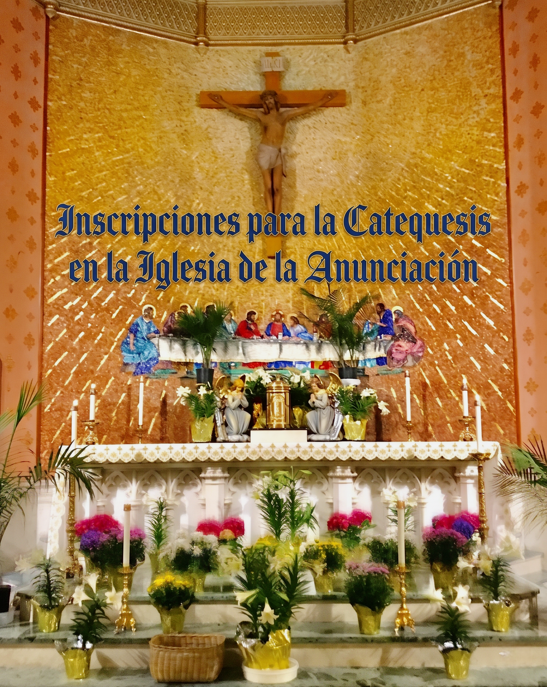Parroquia de la Anunciación anuncia inscripciones para formación infanti
