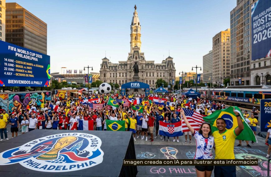 Calendario de partidos, seguridad, app Access Philly y transporte SEPTA para la comunidad latina.