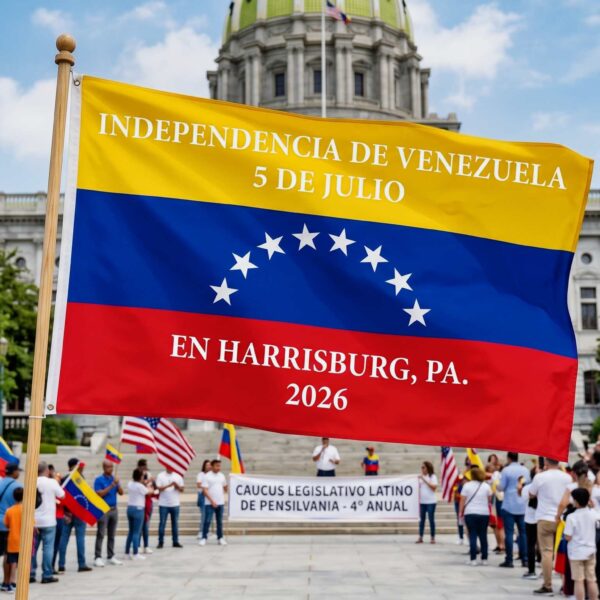 ¡Nuestra herencia se celebra en grande! El Capitolio de Pensilvania conmemorará la Independencia de Venezuela