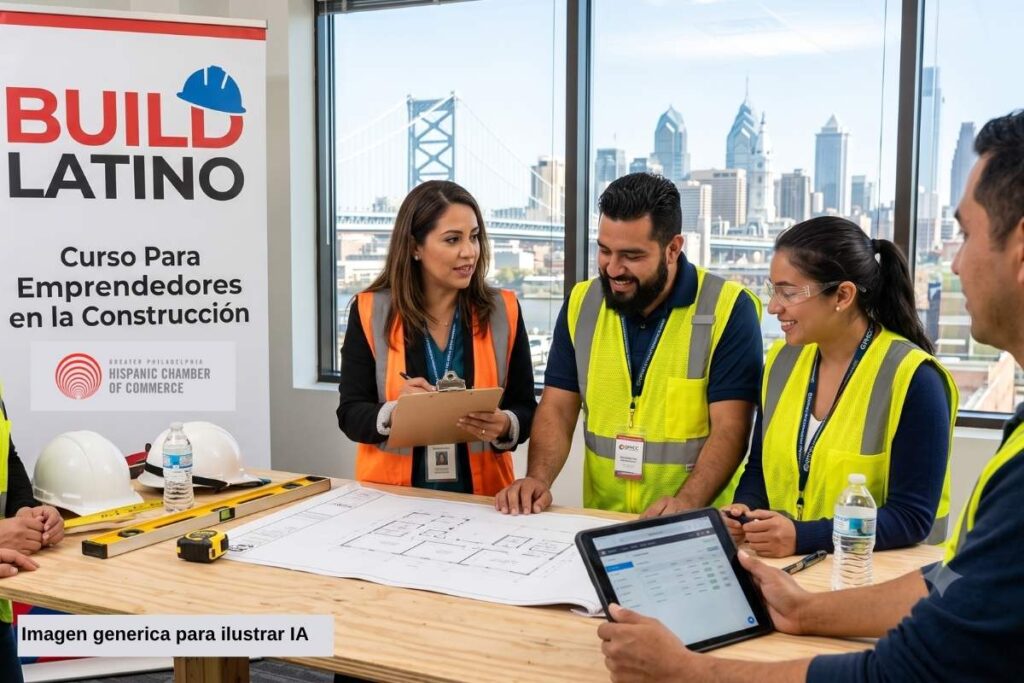Impulso al Empresariado Latino: Presentan el Curso "Build Latino" para Emprendedores de la Construcción en Filadelfia