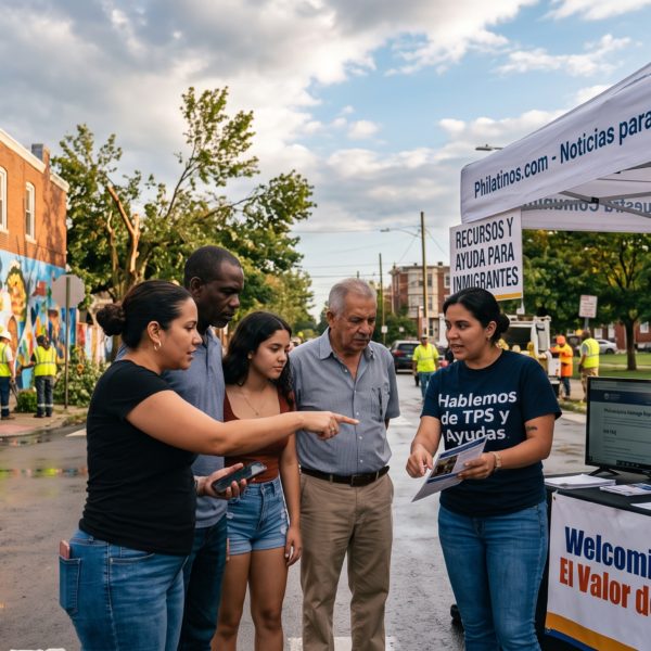 ¡Protege a tu familia y a tu bolsillo! Lo que la comunidad latina de Filadelfia debe saber sobre el TPS, ayudas por desastre y nuevos fondos comunitarios.