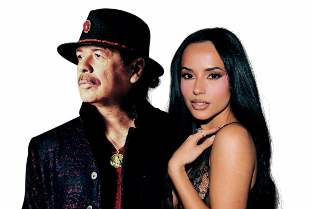 Las estrellas de su bandera las cosimos nosotros”: Santana y Becky G conmueven con el himno migrante “Mi Gran Amor”