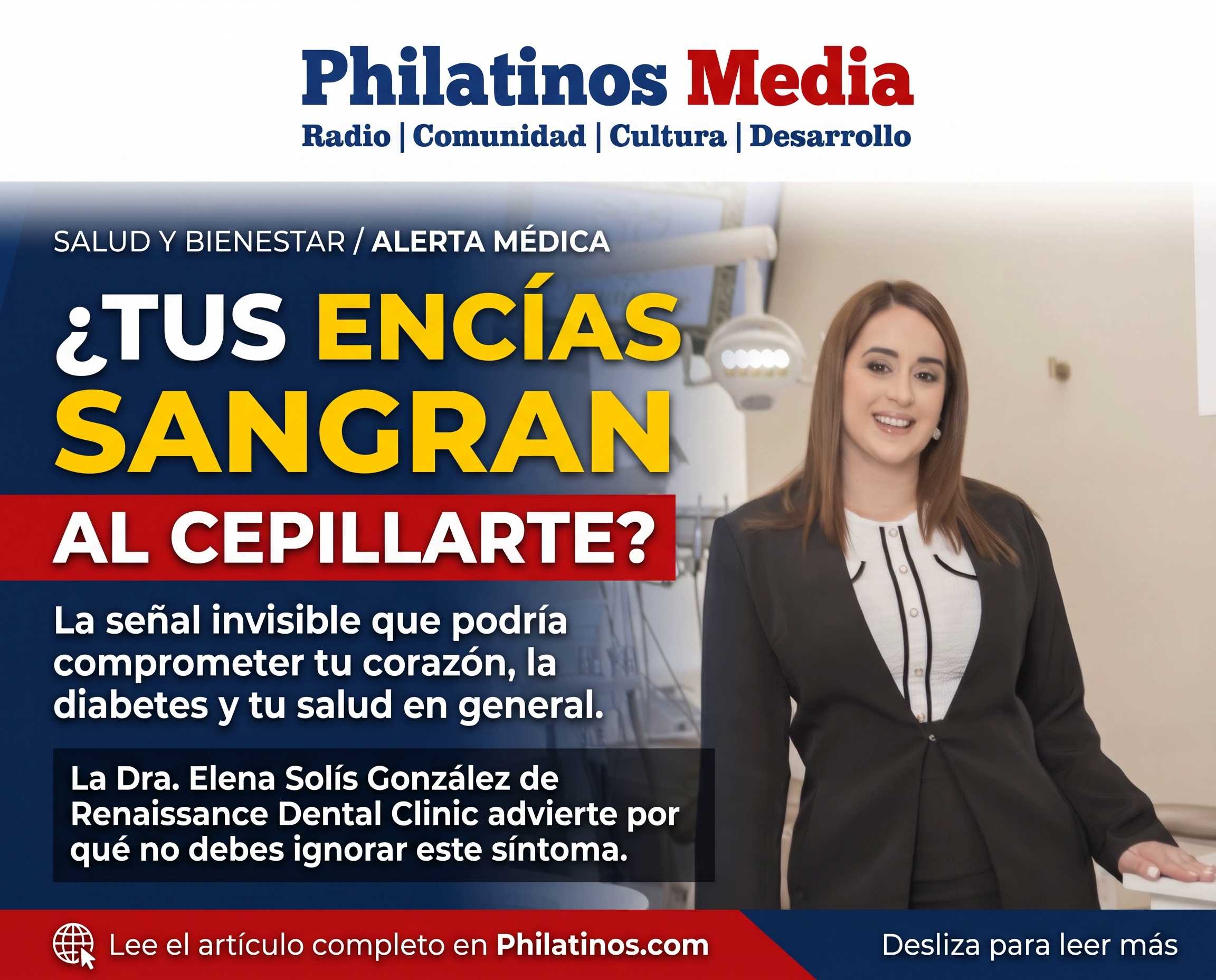 Sangrado de encías y salud integral: odontólogos advierten sobre los riesgos silenciosos de la enfermedad periodontal