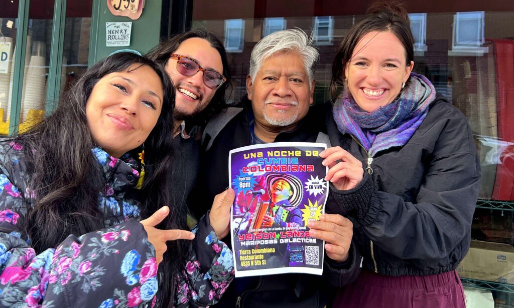 Yeison Landero y Mariposas Galácticas se presentan en Tierra Colombiana, Filadelfia, este 24 de octubre. ¡Usa el código CUMBIAVEINTICUATRO!